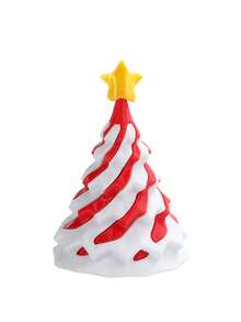 1pc 2025 New 3D Printed Spinning Christmas Tree Fidget Toy, Colorful Christmas Tree Shaped , Home Decor, Stress Relief Toy, Creative Craft, Perfect Gift For Birthday, Christmas, Halloween - Multicolor - View 17