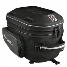Expandable Motorcycle Helmet Storage Bag – LED Strip (No Battery), Waterproof, Multi-Functional - Black - View 3