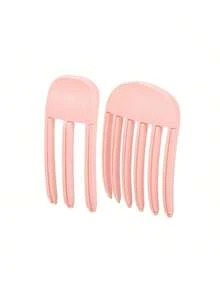 2 Stück Unisex hochwertige Windformende Kammclips, Haarwurzel-Volumengebende Werkzeuge, Pony-Styling-Clips, nicht schädigend & natürlich voluminös, Windformender Kamm, Haarwurzel-Volumengebende Clips, Unisex Styling-Werkzeug, Haarwurzel-Volumengebende Pony-Clips, Werkzeug zum Volumenaufbau für flaches Haar, Volumengebende Dutt- & Locken-Pony-Clips, Haarvolumengebende Clips, Haare, Reise, Haarpflege, Haarstyling-Werkzeuge, Harzeug, Friseur, Friseur-Zubehör, Friseursalon, Friseurausrüstung