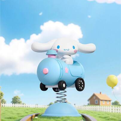 Sanrio 车辆摇摆器——官方授权的动能桌面玩具，将可爱美学与现代交通工具融为一体。催眠般的摇摆动作，在工作区或展示架上激发快乐。