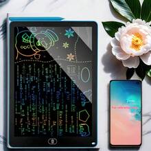 50 pieza Tableta de escritura electrónica de 8.5 pulgadas Pantalla a color Tablero de dibujo Papel para escritura a mano Tableta de dibujo Regalo para adultos en el hogar, la escuela y la oficina (Algunas partes se envían al azar), Vuelta a clases - Cabello mixto multicolor - Ver 9