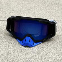 High Quanlity Motorcycle Glasses Goggles Motocross Goggles Helmet MX Moto Dirt Bike ATV Ski Outdoor Sports Glass Scooter Googles - BBE-blue - View 13