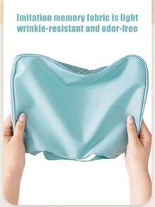 9件套大容量旅行收纳袋，多用途衣物及个人护理用品分类收纳袋，超强收纳能力，节省空间，防尘收纳袋，轻便旅行打包袋，易于打包携带