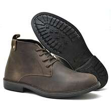 Atrevidu's Country Super Comfortable Leather Ankle Boot - 橄欖 - 查看 5