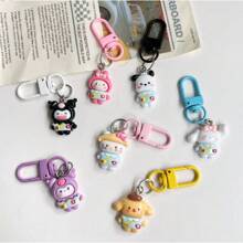 Sanrio Sanrio 1 buc Sanrio Hello Kitty pisică creativă lanț de telefon mobil decorare breloc drăguț colecție de păpuși cadou accesorii pandantiv, o varietate de opțiuni din care puteți alege înapoi la școală Ziua Îndrăgostiților