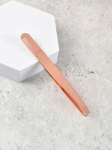 1/2 piezas Pinzas para cejas con escamas de pescado de acero inoxidable, herramienta de arreglo de cejas de precisión, herramienta para extensiones de pestañas, adecuada para accesorios de maquillaje de mujer