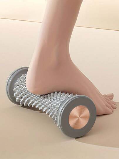 1pc Foot Massager, Flat Foot Roller Trainer, Manual Relaxation Tool For Muscle Relaxation, Yoga And Arch Support, Suitable For Living Room, Bedroom, Home,School,Back To School,Travel,Travel Essentials,Home Essentials,Spa,Massage Tool,Massage,Massager,Spa