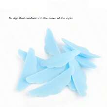 10 Pieces Reusable Eyelash Lifting Kit Silicone Laminating Pad 3D Eyelash Perming Rods Extension Curling Pad Makeup Tool - Multicolor - View 9