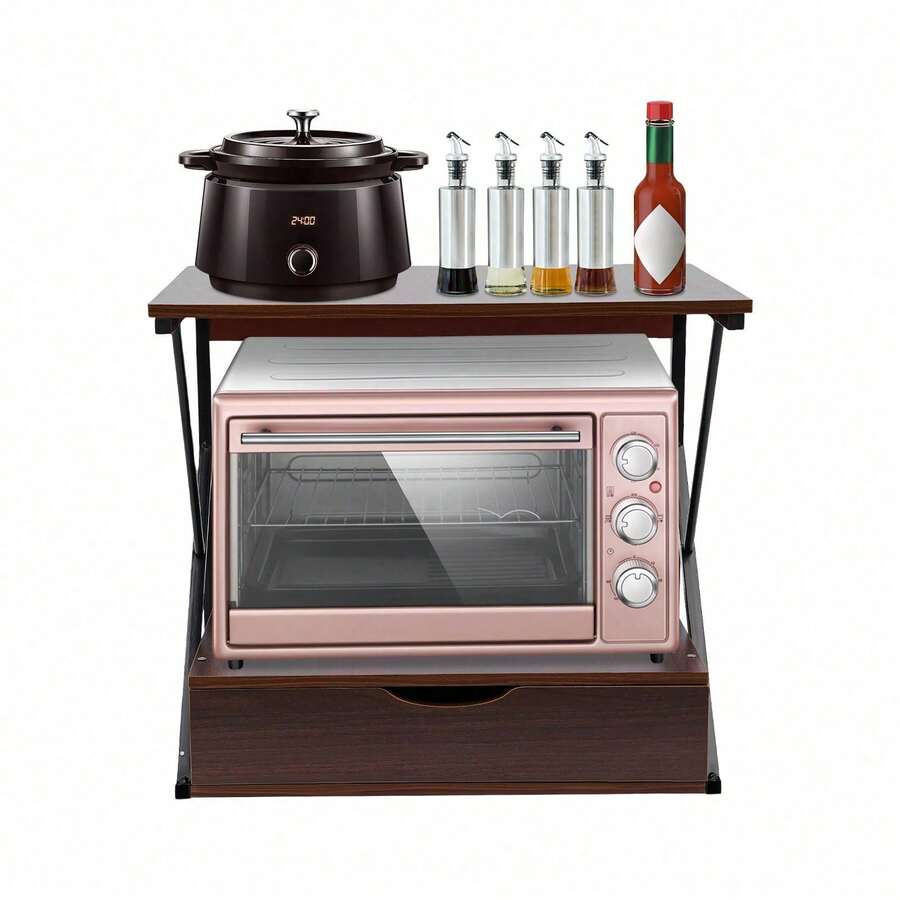 YUNRUX Microwave Oven Stand - A - View 1