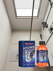 Drain Cleaner - Powerful Drain Opener For Toilet, Sink, Kitchen Pipes. Effectively Dissolves Hair, Food Debris, Grease, And Organic Matter. Unclogs Drains, Removes Odors, And Prevents Clogging Without Damaging Pipes.