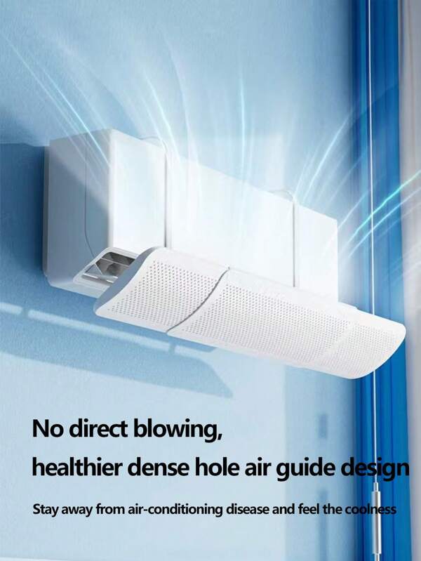 Air Conditioner Baffle Board, Adjustable Angle, No Direct Blowing, Convenient To Use, Suitable For All Seasons