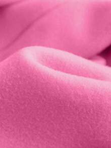 Autumn Cherry Pattern Sweatshirt, Casual Slouchy Hooded Sweatshirt - Baby Pink - View 5