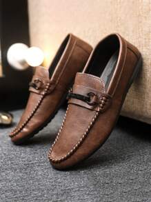 2025 New Men's Loafers, Classic Fashion Comfortable Formal Shoes, Lightweight Moccasins, Men's Casual Shoes (Loafers Run Small, Those With Large Feet Are Advised To Buy One Size Up)