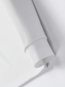 Herren Lässiges Langarm Poloshirt, Loose Fit, leicht, Business Lässig, einfarbig, simpler Campus Stil