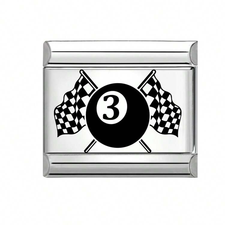 1件可定制DIY意大利模块化手链，饰有心形、动物、字母、眼睛、蝴蝶元素，适合作为派对礼物送给朋友/情侣，适用于圣诞节、新年、万圣节、情人节等节日，设计精美，不锈钢材质，本土制造，实用时尚，是圣诞节和万圣节的必备单品。 - 多款組合 - 查看 5