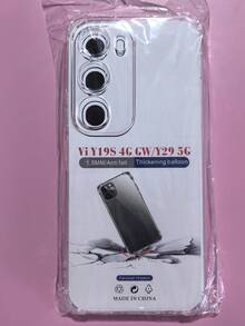 1 件透明防摔外壳，适用于 Vivo 系列、Vivo 手机透明防摔手机壳、手机壳、手机保护套、手机壳、手机套、四角防摔手机壳、透明手机壳、极简手机壳、纯色手机壳、透明手机壳、TPU 防摔手机壳（军用级防摔） - 無色 - 查看 98