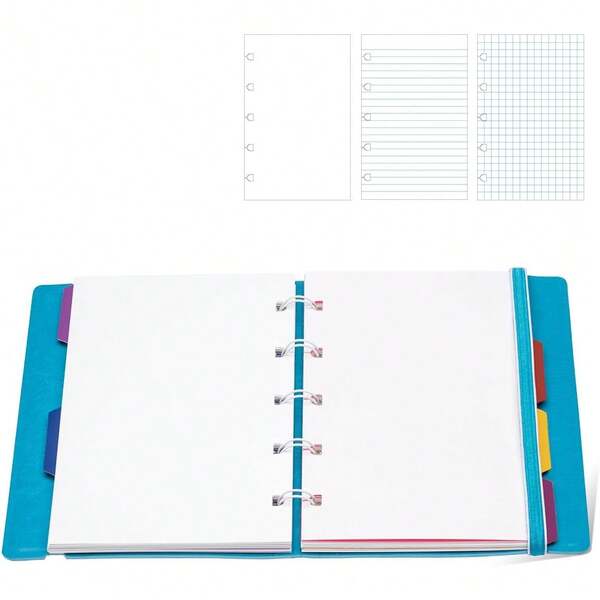 A5 White Square Notebook Refill By Filofax: 32 Sheets
