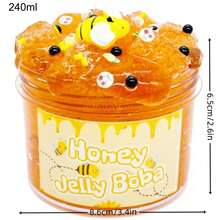 1/2/12件装蜂窝状史莱姆，黄油史莱姆套装，挤压可发出“啪啪”声，不粘手，酥脆可口，儿童史莱姆派对礼物，感官史莱姆玩具，生日、万圣节、圣诞节、复活节礼物，适合青少年和成人 - 彩色 - 查看 8