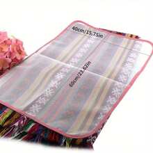 [1pc Polyester Ironing Pad] 1pc High-Temperature Resistant Polyester Fiber Ironing Mesh Pad |   Protects Clothing & Iron, Anti-Stick, Easy To Clean, Multiple Colors, Ideal For Delicate Fabrics & Ironing Accessories Ironing Pad Steam Iron - 隨機顏色*1(35cm*50cm) - 查看 2