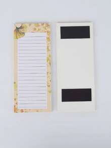 60张/包磁性便签本，大号购物清单、待办事项清单、提醒便签 - 强磁性背衬，水果图案，磁性撕取便签，小笔记本，每日计划本，签到便签，提醒清单，任务清单 - 彩色 - 查看 23