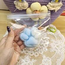 1pc Cute Cat Paw Stress Relief Toy, Fidget Toy, Jelly-Like Crystal Squeeze Toy, Super Soft Squeezing Toy, Exquisite Birthday/Christmas/Halloween Gift, Perfect Present