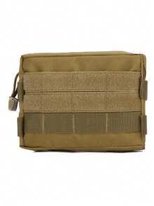 حقيبة أدوات EDC متعددة الوظائف للاستخدام الخارجي، حقيبة خصر رياضية بنظام Molle، كيس منظم، يمكن تثبيتها على الحزام أو حقيبة الظهر أو السترة - متعدد الألوان - مشاهدة 2