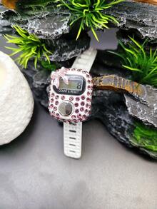 Middle Eastern Devout Counting Fashion Bracelet | Crystal Cluster Embedded Electronic Counter, Random Floral Decal Hides Exclusive Surprise, Long Press 3-5 Seconds To Reset, Collision Of Devout Counting And Fashionable Aesthetics, Each Piece Is Unique, Engraved Symbol Of Devout Moments (Main In Middle East, New Favorite For Wrist Prayers, Combines Ceremonial Sense And Exquisiteness As A Faithful Companion)