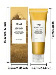 3套亚洲积雪草护肤套装，100ml洁面油，120g洗面奶，30ml精华，用于清洁毛孔和减少细纹，完美的节日礼物套装