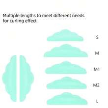 10 Pieces Reusable Eyelash Lifting Kit Silicone Laminating Pad 3D Eyelash Perming Rods Extension Curling Pad Makeup Tool - Multicolor - View 11