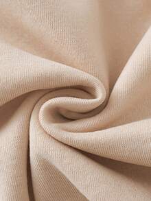 Young Boy Pumpkin Head & Letter Print Thermal Lined Crew Neck Long Sleeve Sweatshirt, Casual Halloween For Autumn/Winter