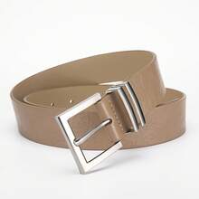 1PC Autumn Winter New Belt - Small Niche, Versatile, High-End Style Women's Waistband For Jeans (Wide Belt) - 咖啡 - 查看 8