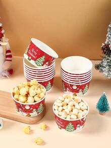 Retro Santa Claus On Red Background