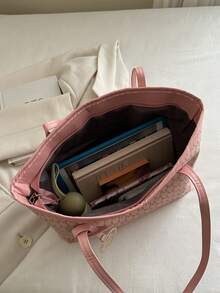 大容量女士通勤包，个性化手提包，2025新款精致小众单肩包，高品质女士包 - 彩色 - 查看 12