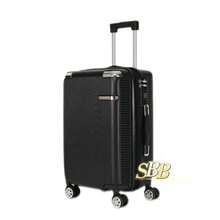 High Quality Carry-On Suitcase, 4 Double Wheels, 360 Degree Rotation, 9kg - Black - View 1