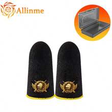 New Helmet Pattern Finger Sleeves, Anti-Slip & Sweat-Proof Gaming Finger Sleeves, Enhance Touchscreen Fluency, Designed For Mobile Gamers