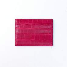 1pc's New Crocodile-Patterned PU Simple And High-End Ins Style Versatile Multi-Color Ladies' Gift Multi-Slot Coin Purse Card Case Wallet Birthday Present For Women Wallet Mini Wallet Purse Wallet Card Wallet - Multicolor - View 15