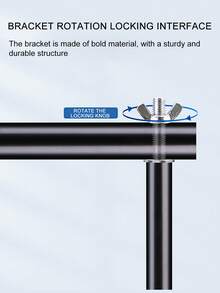 可调节宽度和高度的摄影背景架，专业直播背景龙门架，2.6米可调节三脚架，3米金属横杆，适用于摄影棚录制道具和拍摄支撑套装 - Black-3M*2.6M - 查看 3