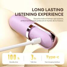 The Latest S13 Vibrating Massage Wireless Earbuds Come With A Vibrating Charging Case, Featuring Relaxation And Massage Functions. Designed To Be Compact And Lightweight, They Are The Ideal Choice For Stress-Free Use During Relaxation Or Sleep. - 紫色 - 查看 2