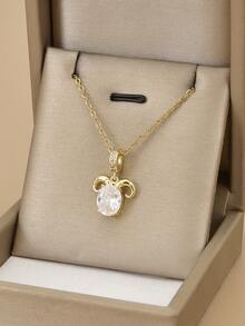 1 chiếc vòng cổ thép không gỉ đính đá Cubic Zirconia nhiều màu sắc thời trang dành cho nữ, Bạch Dương, Kim Ngưu, Song Tử, Cự Giải, Sư Tử, Xử Nữ, Thiên Bình, Bọ Cạp, Nhân Mã, Ma Kết, Bảo Bình, Song Ngư, Thích hợp cho tiệc tùng, đeo hàng ngày, phong cách Châu Âu & Mỹ, cá nhân hóa, hào phóng, đá Cubic Zirconia, trang sức cưới, quà tặng cho con gái, người thân, bạn bè, sinh nhật, ngày lễ tình nhân, quà tặng cho cặp đôi - Vàng - Xem 19