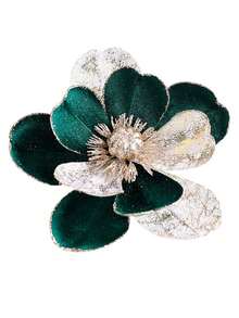 1/2/3 件圣诞闪光人造花圣诞树 DIY 装饰圣诞婚礼节日派对家居花瓶装饰