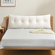 Modern Bed Headbord Wedge Pillow Back Support Reading Pillow For Sofa Bed Daybed Pillows For Long Sitting - Màu be - Xem 2