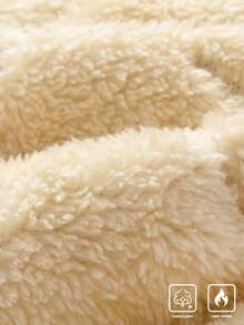 男士冬季舒适休闲风格毛绒连帽拉链夹克，适合通勤、户外、街头等场景。