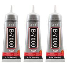 B-7000 手工水晶胶，50ml/110ml（3.7 液体盎司）透明 B-7000 超级珠宝粘合剂，透明工业胶水，适用于织物、手机壳、珠宝制作、水晶宝石、石头、木材、玻璃等。 - 無色 - 查看 10