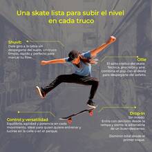 Skateboard Pro Maple 7-Layer Crazy Color - Multicolor - View 5