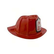24-Piece Set Of Firefighter Chief Themedal Party Hats - Soft Plastic Party Favors - Default - View 3