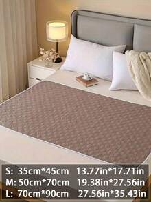 可重复使用防漏月经垫，防水可洗床垫保护垫，适用于女性经期、尿失禁、尿床，成人及老年人均可使用