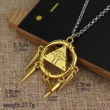 1 件动漫游戏王钥匙扣武藤游戏大尺寸 3D 千年拼图千年轮智慧吊坠钥匙圈男女饰品