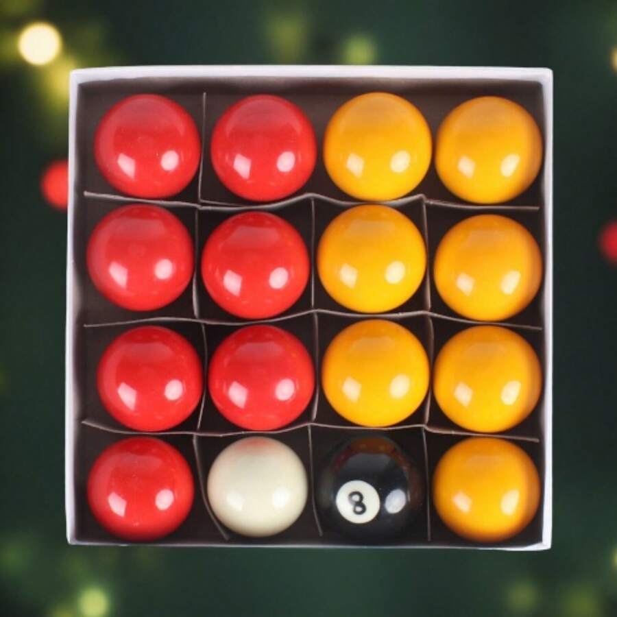 Shoze Pool Balls Set 2" Pool Balls Competition Match Balls Pool Ball Set (1 7/8 Inch Cue Ball) - Variant1 - View 1