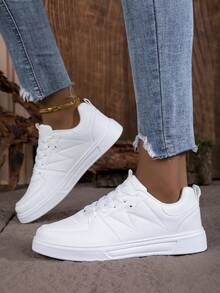 Chaussures de sport décontracté pour femmes, chaussures de skate de plein air grande taille, baskets