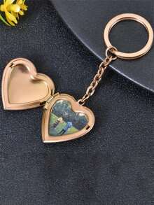 Personalisierter herzförmiger Foto-Schlüsselanhänger für Freund/Vater/Familie als liebevolles Geschenk/Abschlussgeschenk/Jahrestags-Feiergeschenk